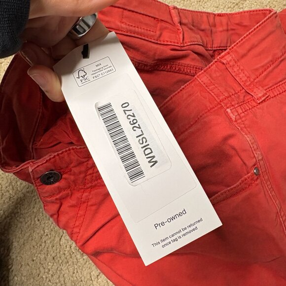 Low Rise Red Diesel Jeans - Picture 6 of 6